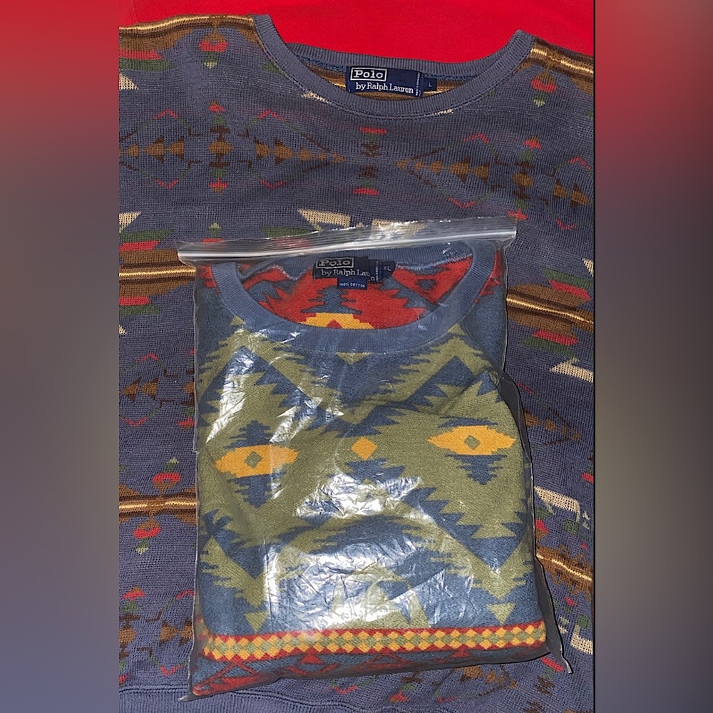 Polo Ralph Lauren Aztec Crewneck Sweaters